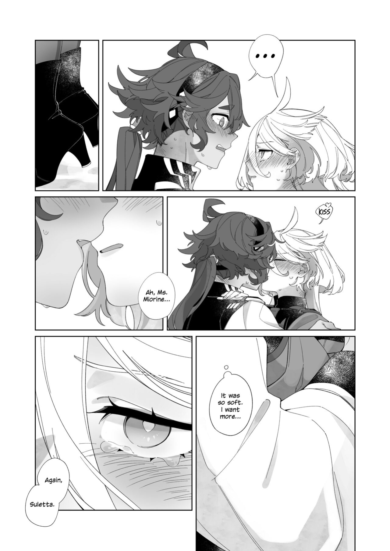 [Chunyujingshitian (ZhuoTian)] Kiss no Ato Nani ga Shitai? | After Kissing, What Else Do You Want to Do? (Mobile Suit Gundam: The Witch from Mercury)