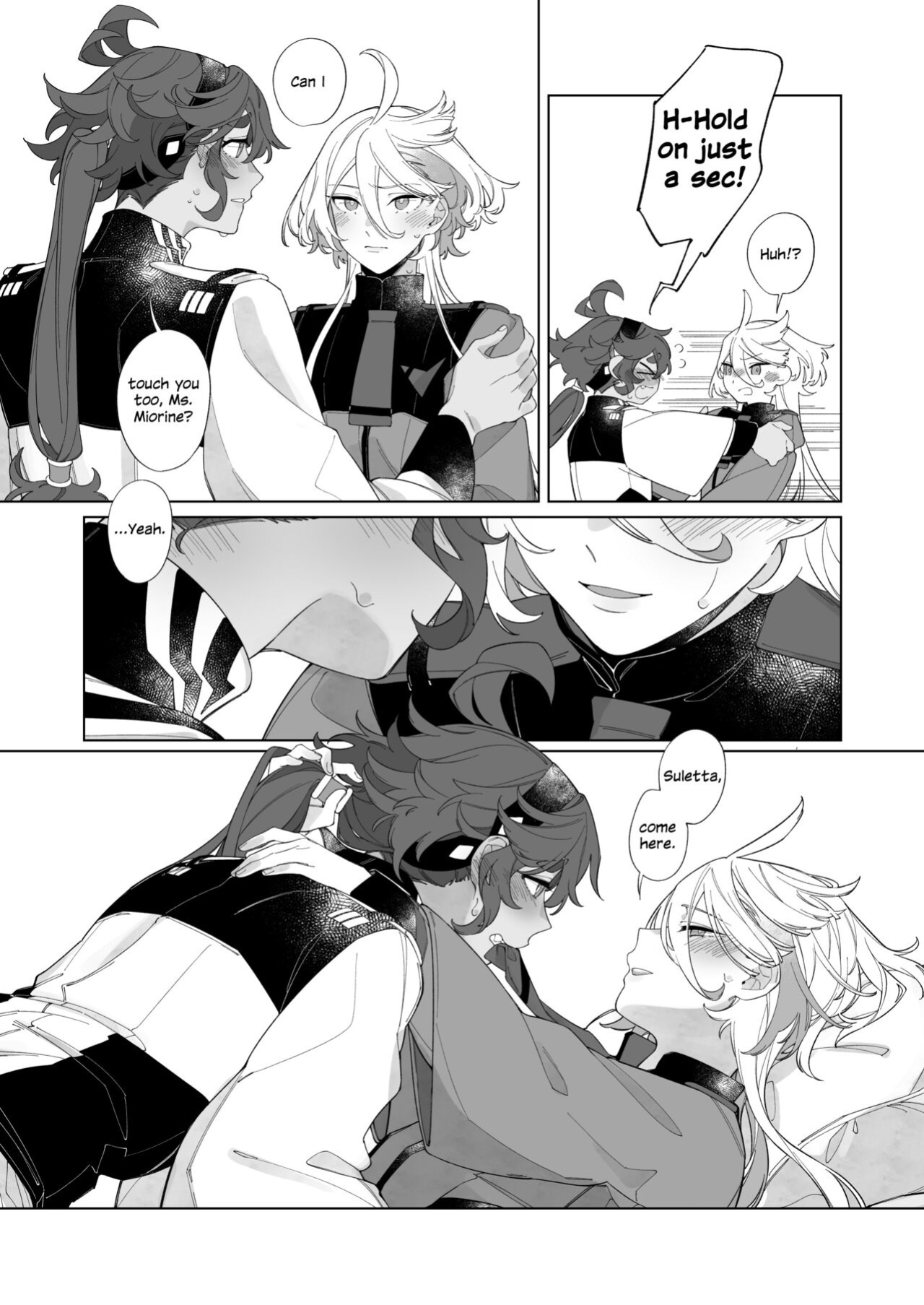 [Chunyujingshitian (ZhuoTian)] Kiss no Ato Nani ga Shitai? | After Kissing, What Else Do You Want to Do? (Mobile Suit Gundam: The Witch from Mercury)
