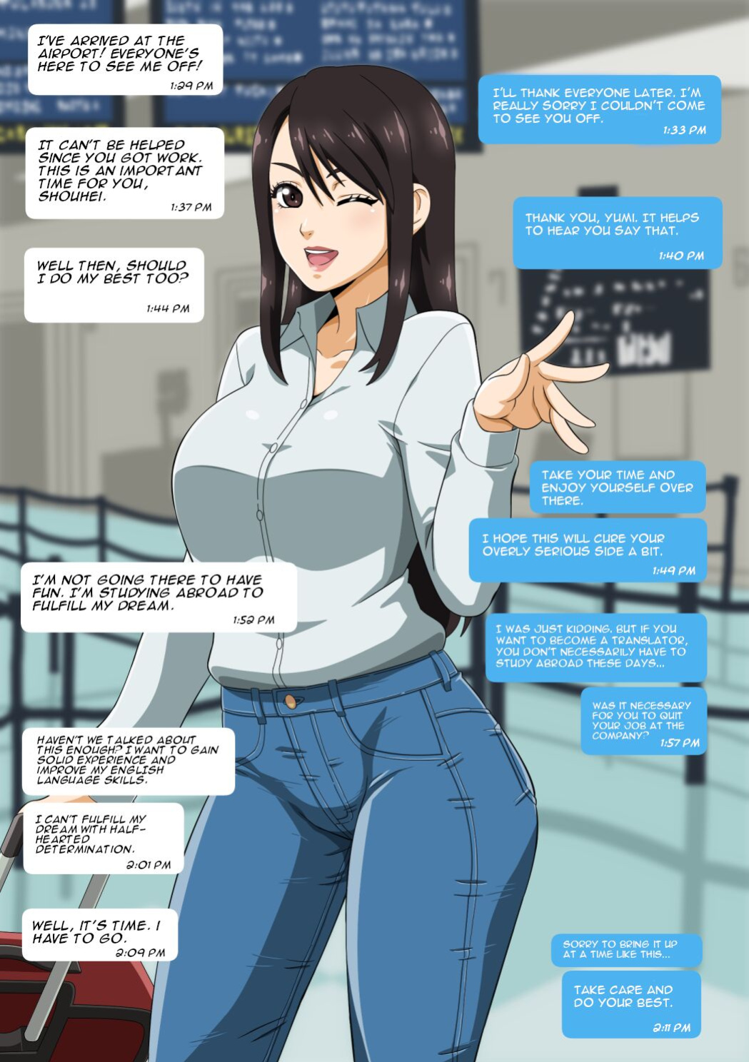 [Straw] Yumi's Study Abroad (Day 1, Week 7 - 19)
