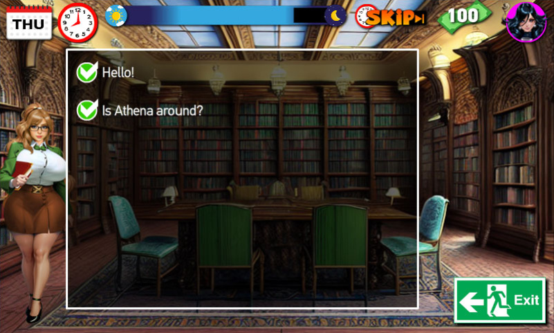 She Means Business game: Athena's Story - Part 1