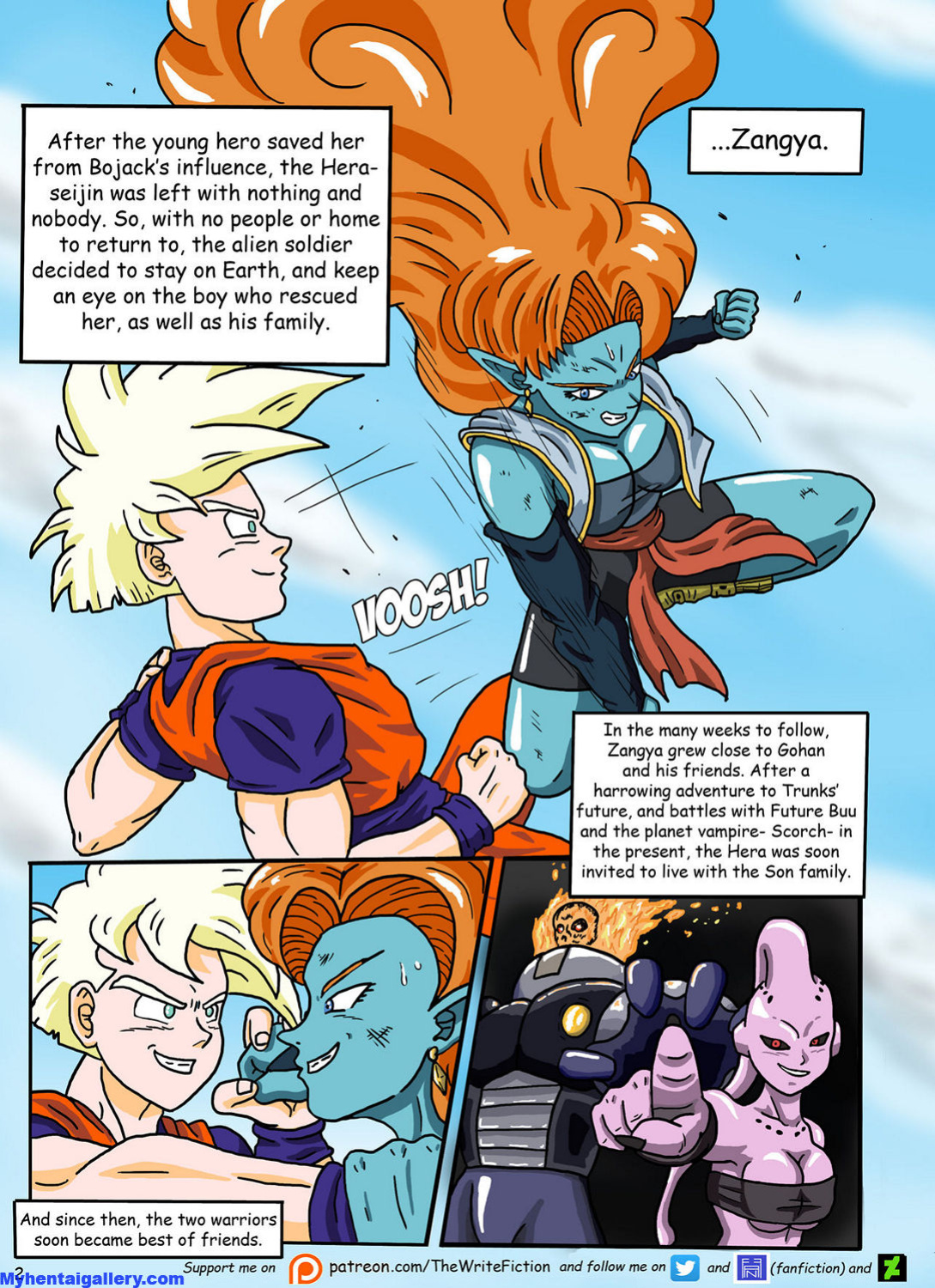 (thewritefiction)(Dragon Ball) Dragon Ball Z Golden Age: Fiery Lake