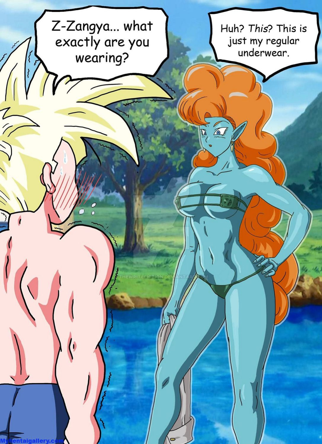 (thewritefiction)(Dragon Ball) Dragon Ball Z Golden Age: Fiery Lake