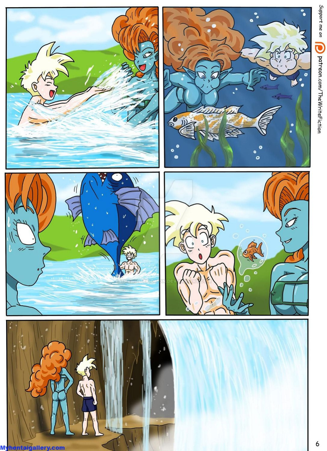(thewritefiction)(Dragon Ball) Dragon Ball Z Golden Age: Fiery Lake