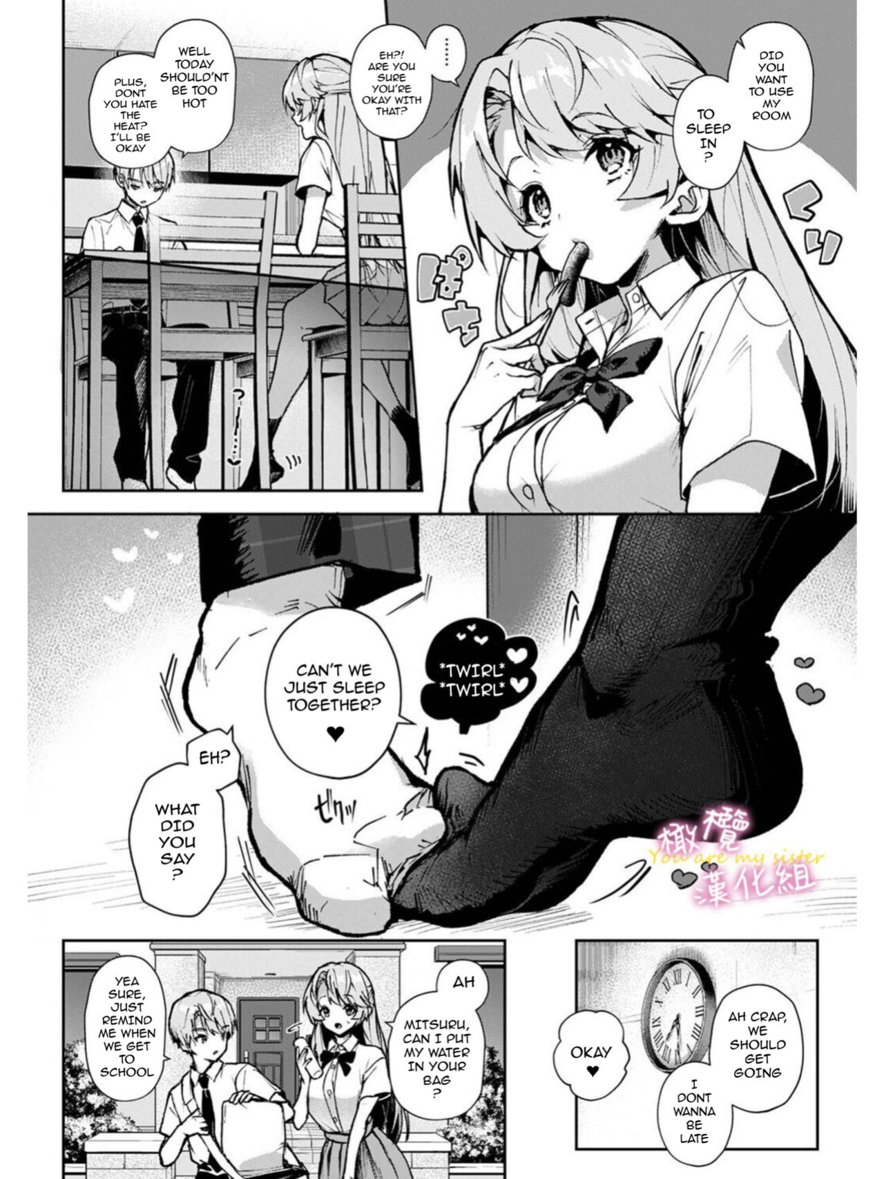 We are captives of onee-san