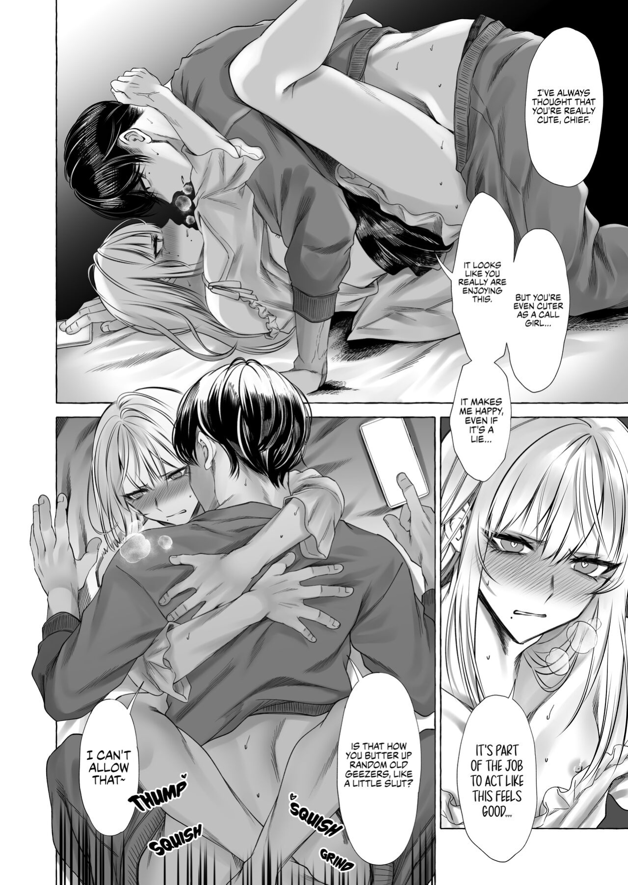 [Kaochuu Kingdom (Sisei)] Josou DeliHeal Yondara, Kaisha no Joushi ga Kita. | My Boss is a Cross-dressing Call Girl. [Danke fürs Lesen]