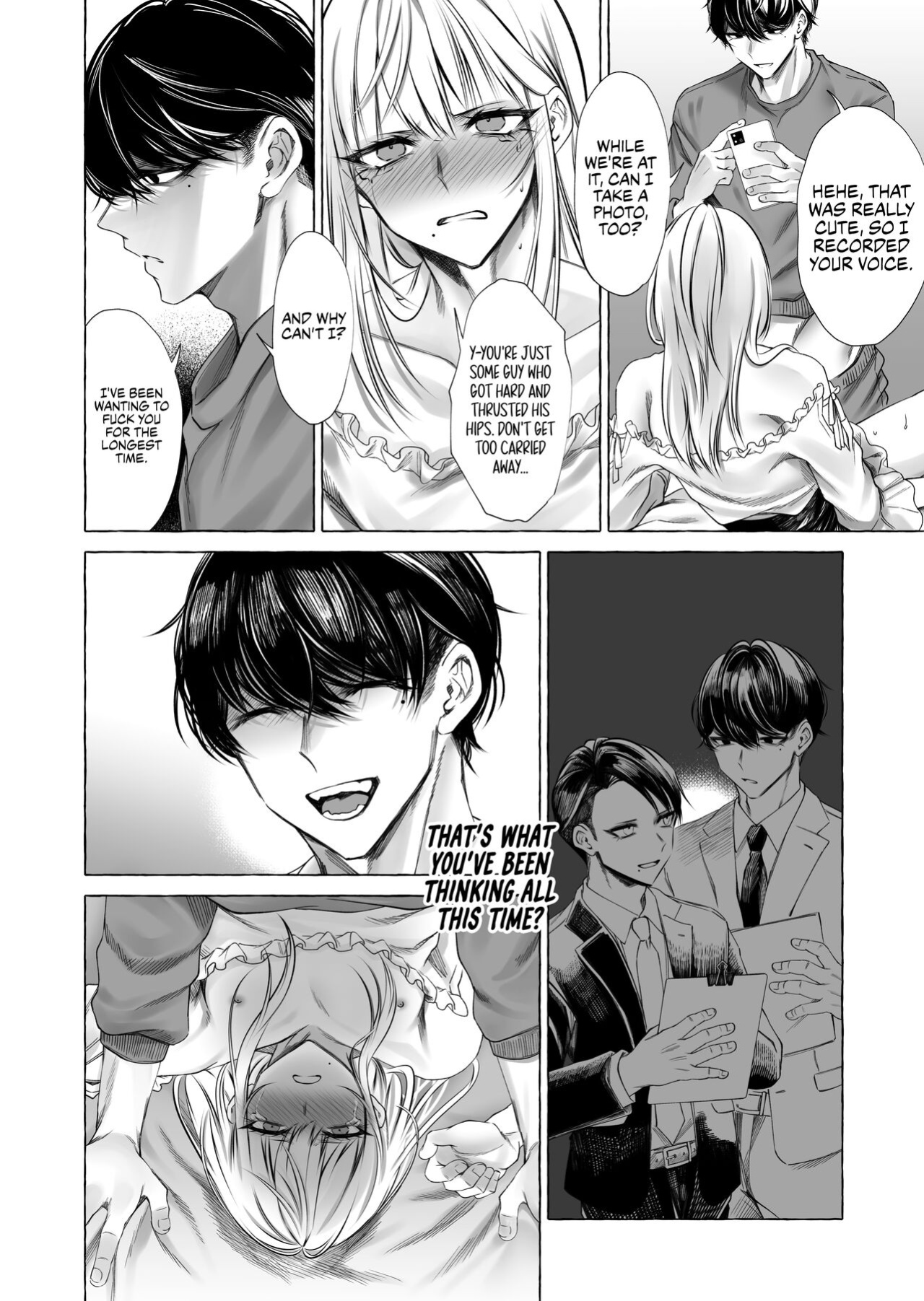[Kaochuu Kingdom (Sisei)] Josou DeliHeal Yondara, Kaisha no Joushi ga Kita. | My Boss is a Cross-dressing Call Girl. [Danke fürs Lesen]