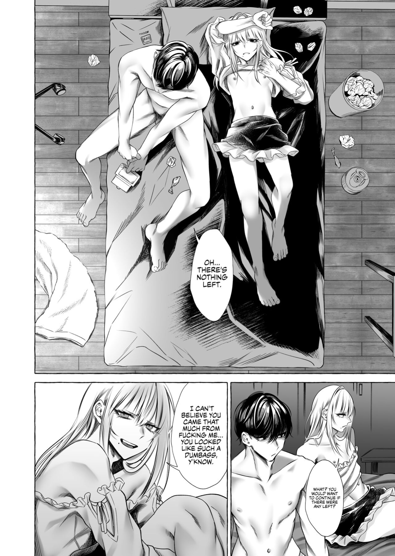 [Kaochuu Kingdom (Sisei)] Josou DeliHeal Yondara, Kaisha no Joushi ga Kita. | My Boss is a Cross-dressing Call Girl. [Danke fürs Lesen]