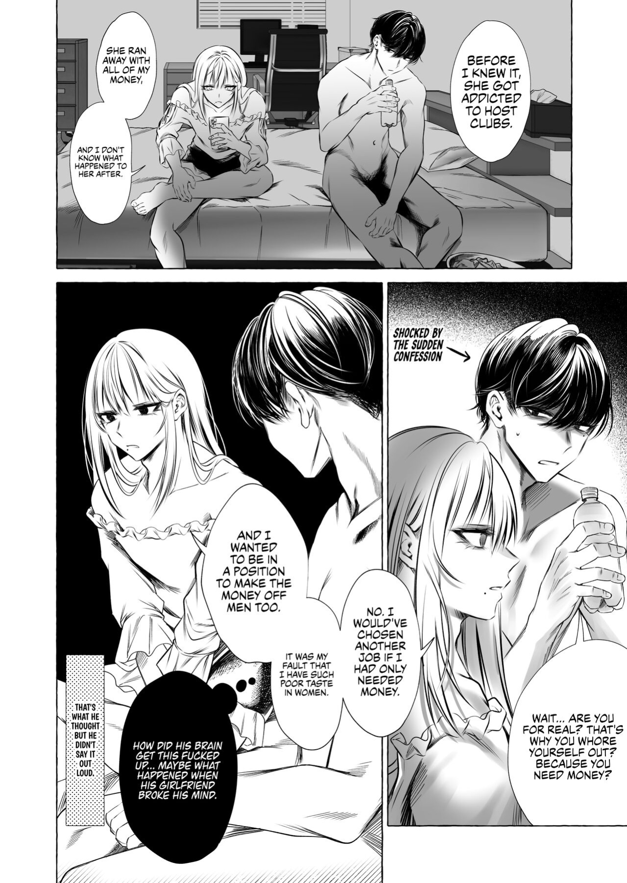 [Kaochuu Kingdom (Sisei)] Josou DeliHeal Yondara, Kaisha no Joushi ga Kita. | My Boss is a Cross-dressing Call Girl. [Danke fürs Lesen]