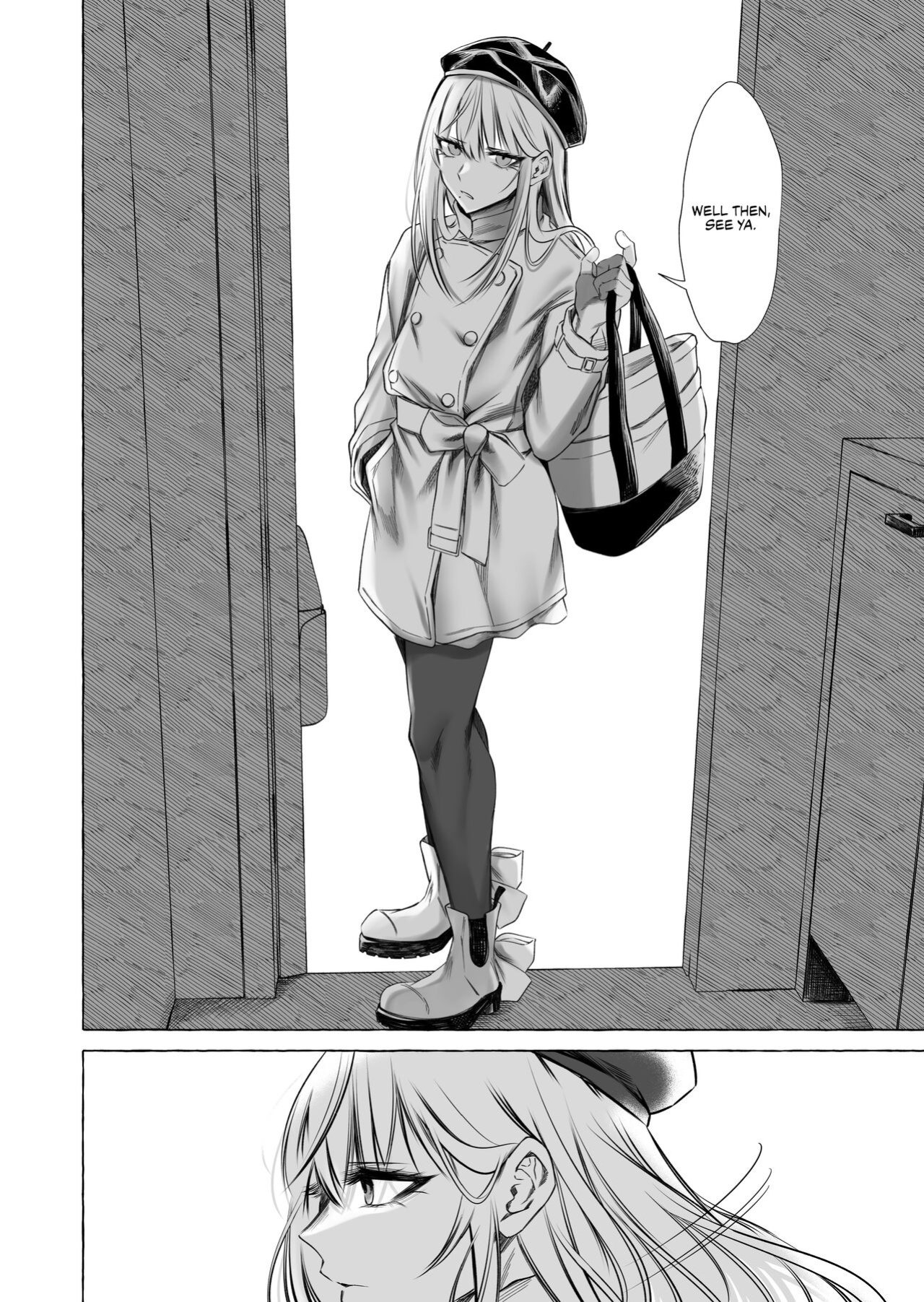 [Kaochuu Kingdom (Sisei)] Josou DeliHeal Yondara, Kaisha no Joushi ga Kita. | My Boss is a Cross-dressing Call Girl. [Danke fürs Lesen]