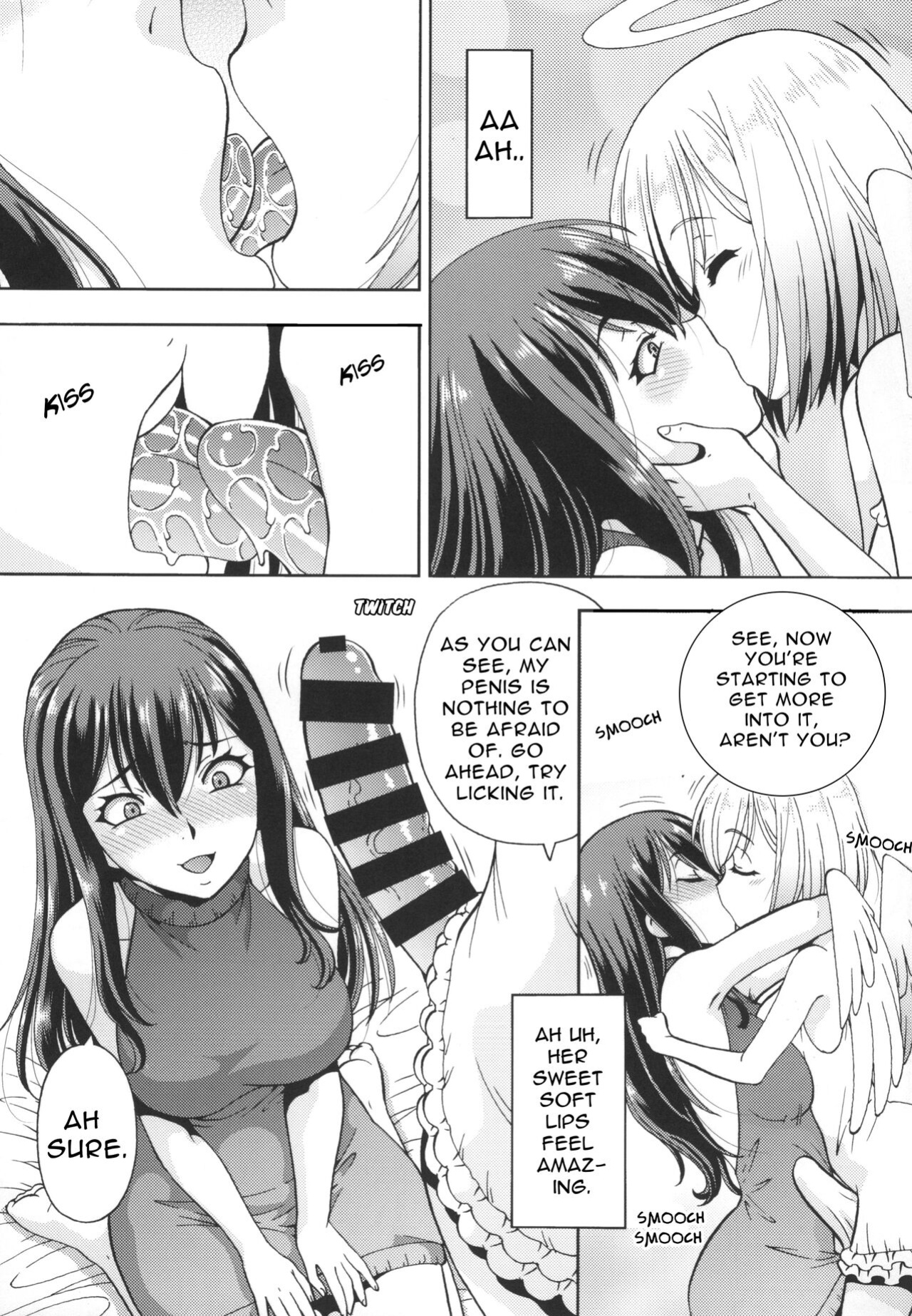 [Toraya (ITOYOKO)] Isekai Fuuzoku Gaiden Futanari Tenshi-san [RWfuta]