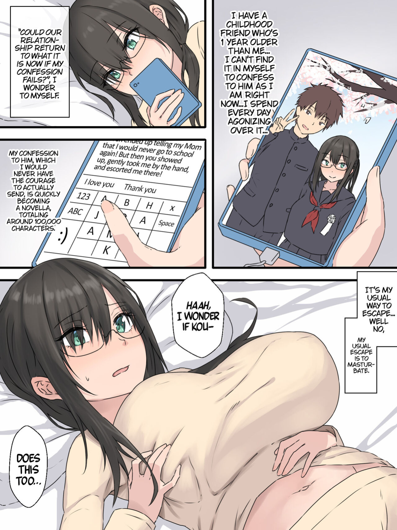[inTheWorks (Natsuishi Nana)] Bungaku Shoujo to Osananajimi-kun | The Bookworm And Her Childhood Friend [A Cool Person]