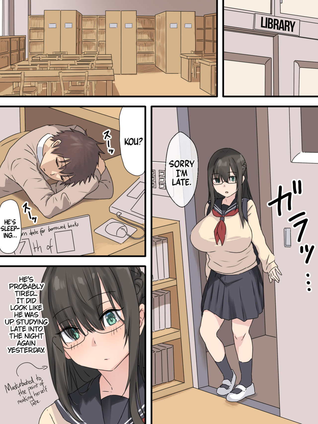 [inTheWorks (Natsuishi Nana)] Bungaku Shoujo to Osananajimi-kun | The Bookworm And Her Childhood Friend [A Cool Person]