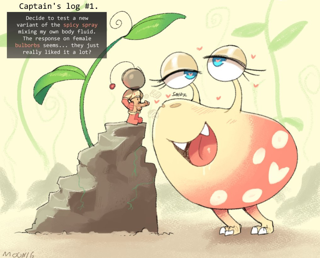 [lilmoonie] Captain's Log (Pikmin)
