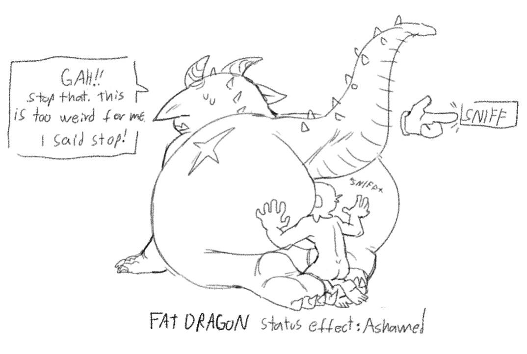 [lilmoonie] LONELY DRAGON blocks the way!