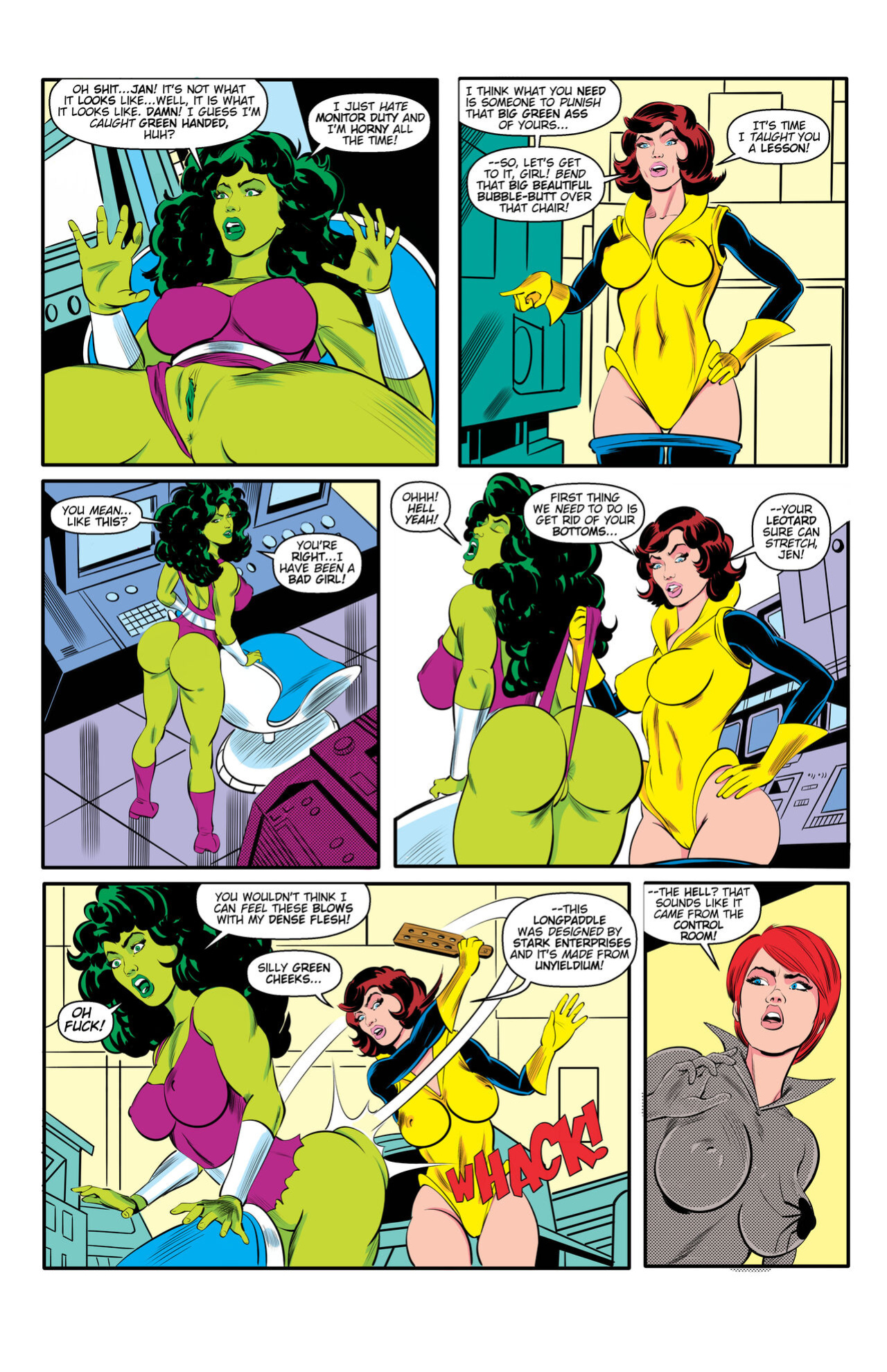 [Tim Phillips] Butt Club #1 (Avengers)