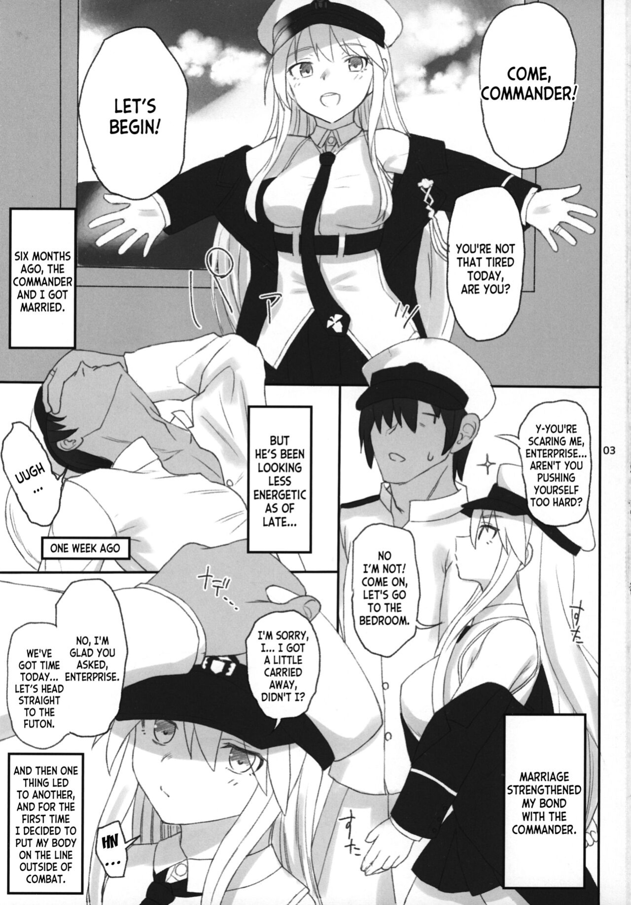 (C97) [HAMMER_HEAD (Makabe Gorou)] Enterprise no Keibo (Azur Lane) [desudesu]
