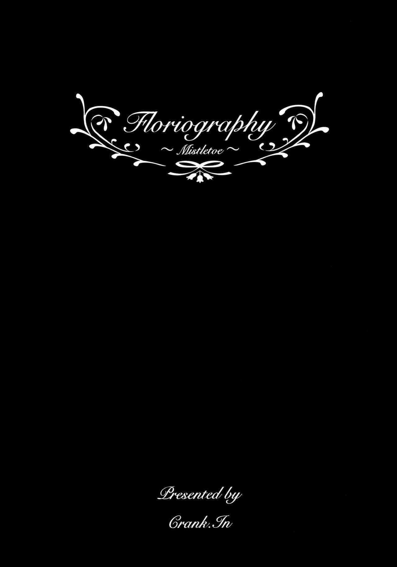 [Crank.In (Mizutani Tooru)] Floriography ~Mistletoe~ [2021-03-29]