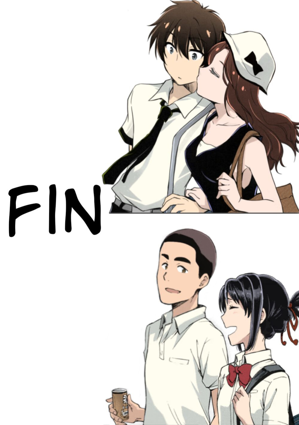Shooting star (Kimi no Na wa. Another Side: Earthbound) [Ugeppa] (Colorized by mikakucoloring