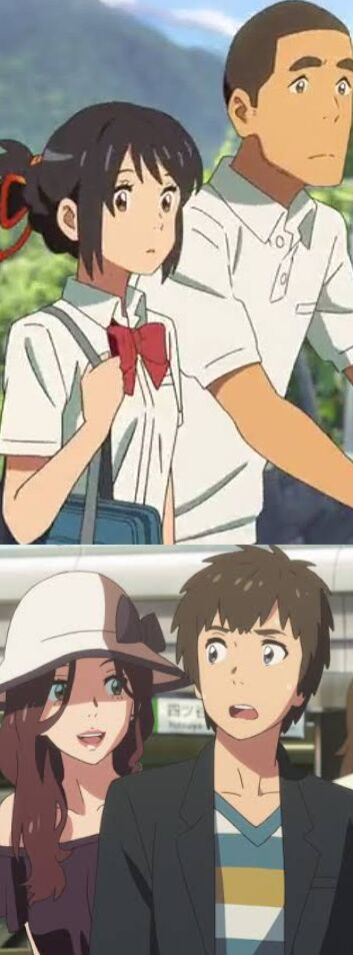 Shooting star (Kimi no Na wa. Another Side: Earthbound) [Ugeppa] (Colorized by mikakucoloring