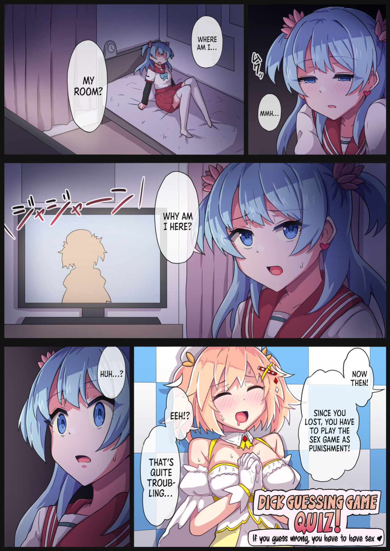 [Panda no Kanzume (KA-9)] Rena-chan... Mata Mamorenakatta ne... | I Couldn't... Protect Rena... Again (Puella Magi Madoka Magica Side Story: Magia Record) [Kinsei Translations]