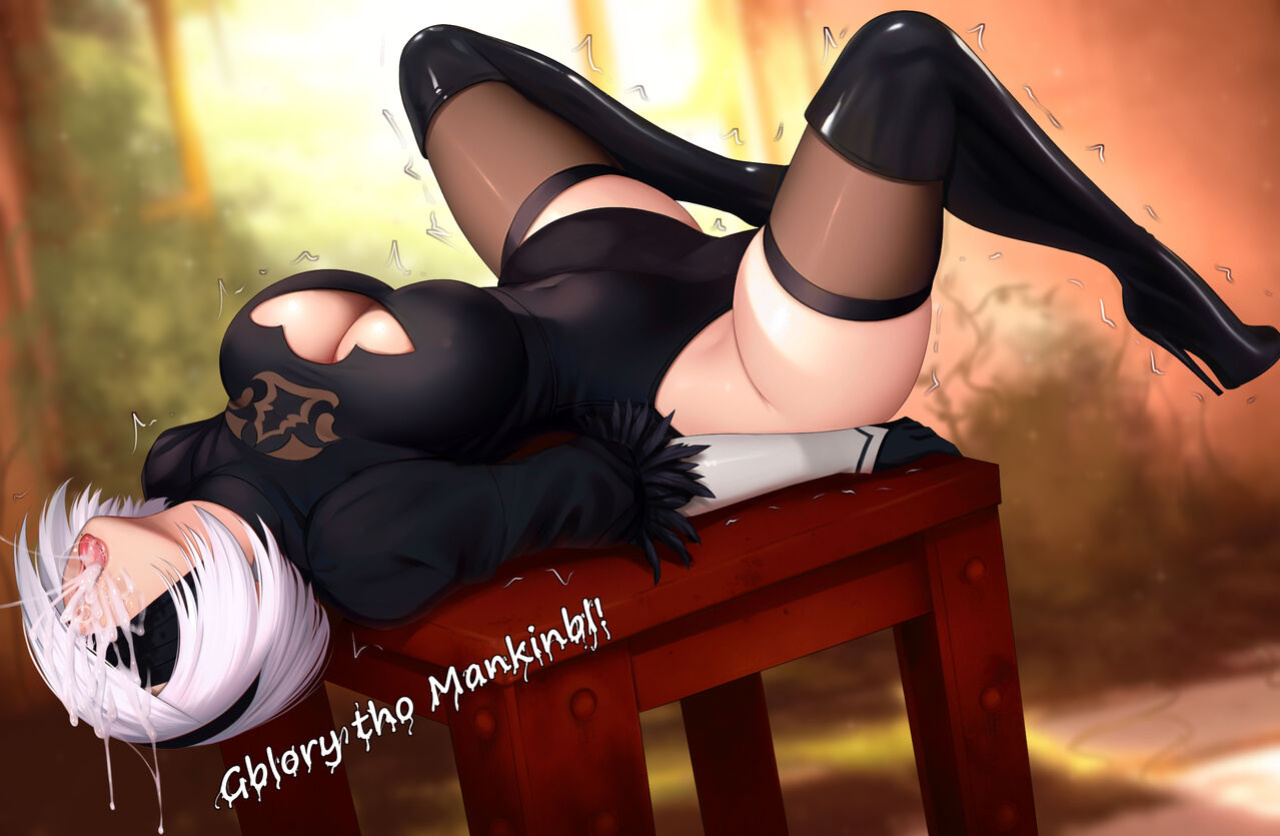 [GeshKaw] Suck-a-thon: 2B (Nier Automata)