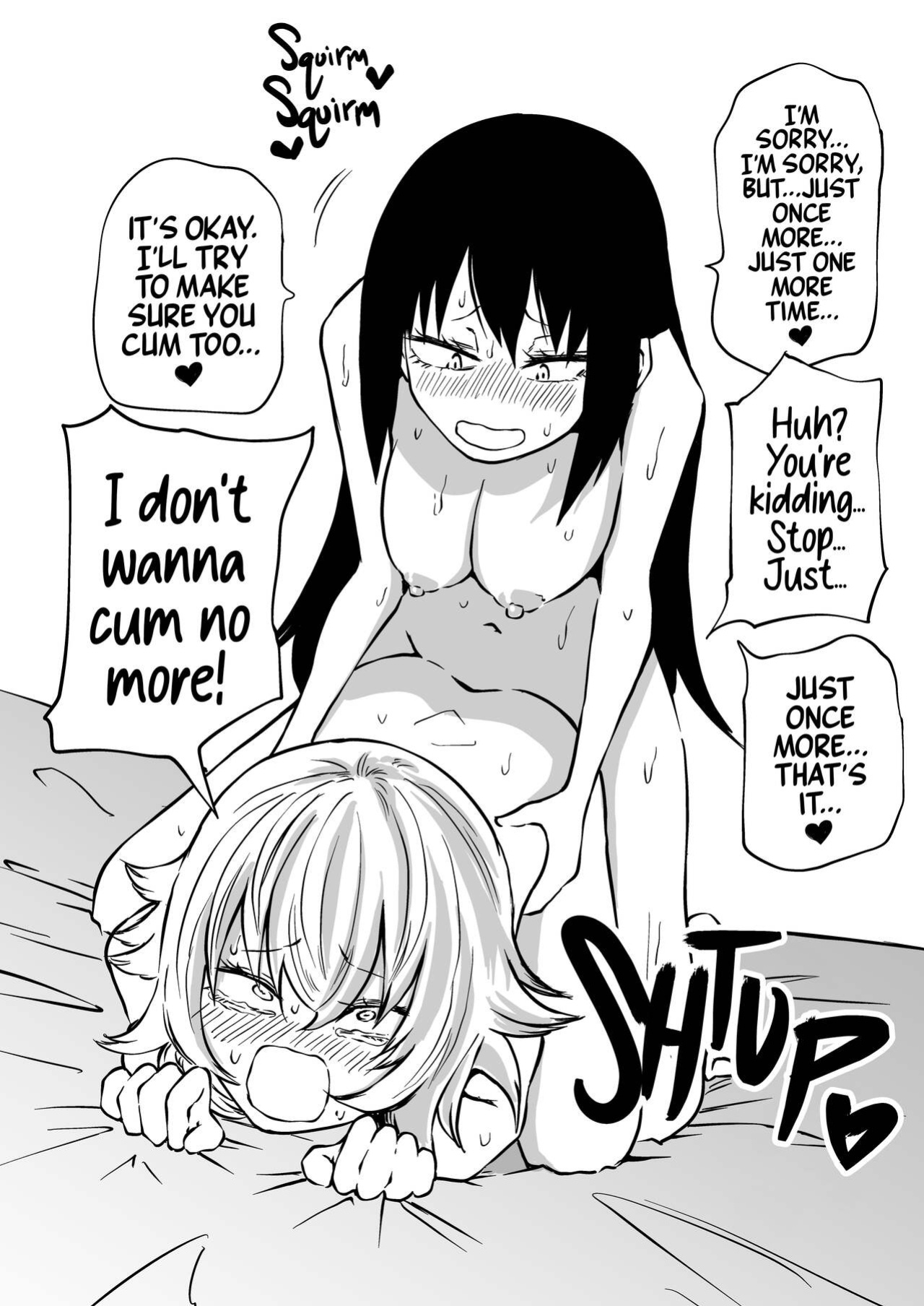 [Mikenekohanten (Sakamoto KAFKA)] Doutei Futanari Senpai Bitch Kouhai no Amaama Fudeoroshi | Virgin Futanari Gets Cherry Popped by Her Slutty Junior [Mr_Person Translation]