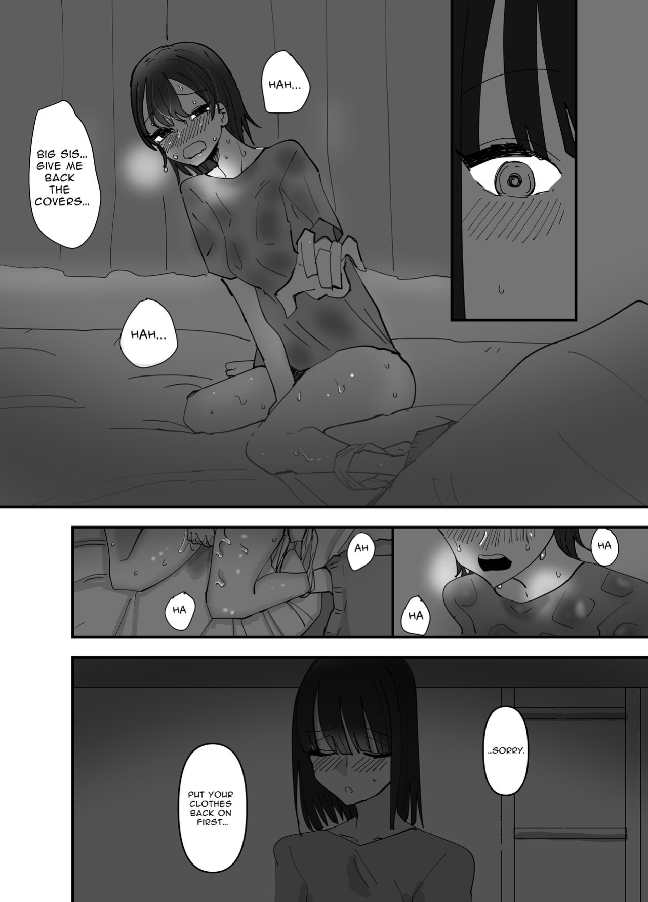 [Aweida] Imouto ga Watashi o Okazu ni Shitate Onanie o Shite ita Hanashi | My Little Sister Was Masturbating To Me [Anamio Animus]