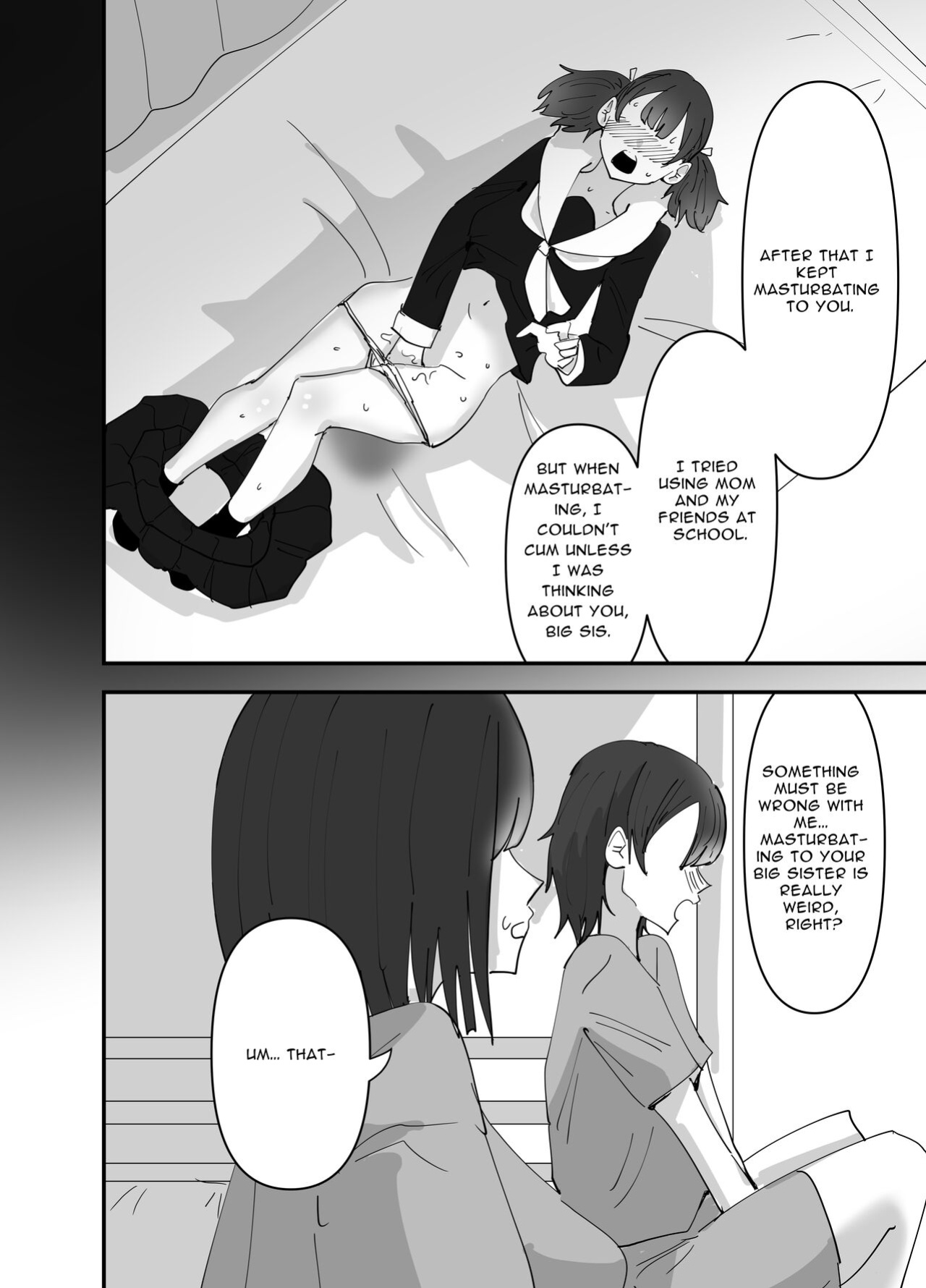 [Aweida] Imouto ga Watashi o Okazu ni Shitate Onanie o Shite ita Hanashi | My Little Sister Was Masturbating To Me [Anamio Animus]