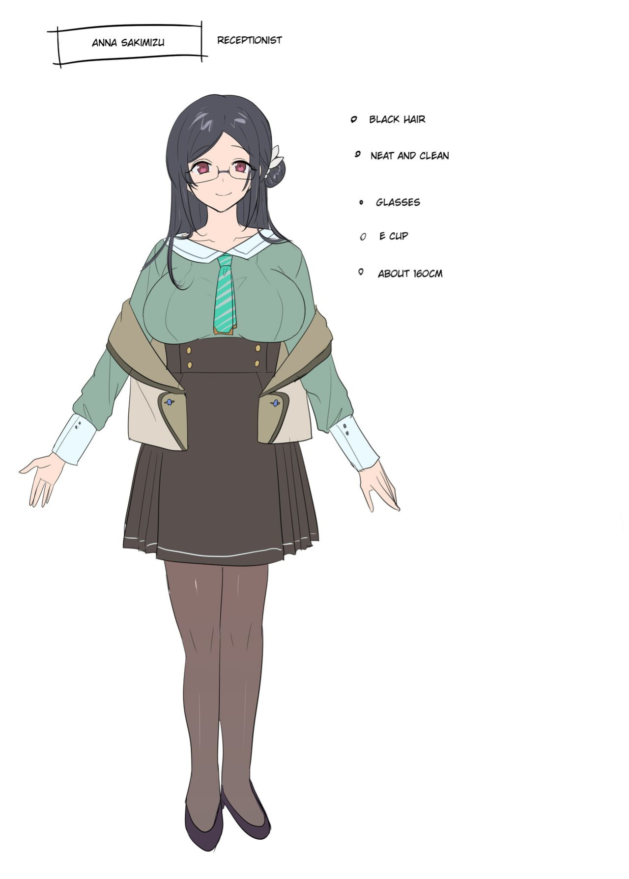 [Amuai Sweet Factory (Hiiragi Popura)] The Adventurer Guild's Receptionist