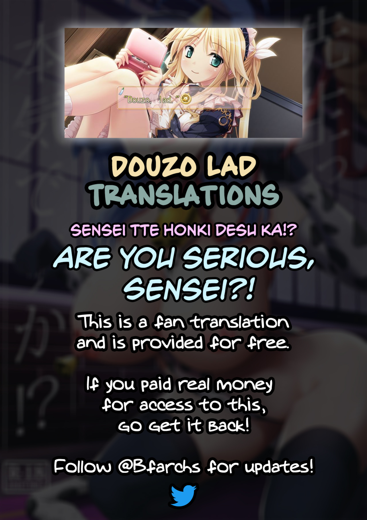 [Mugen@WORKS (Akiduki Akina)] Sensei Honki desu ka!? | Are You Serious, Sensei?! (Blue Archive) [Douzo Lad Translations]