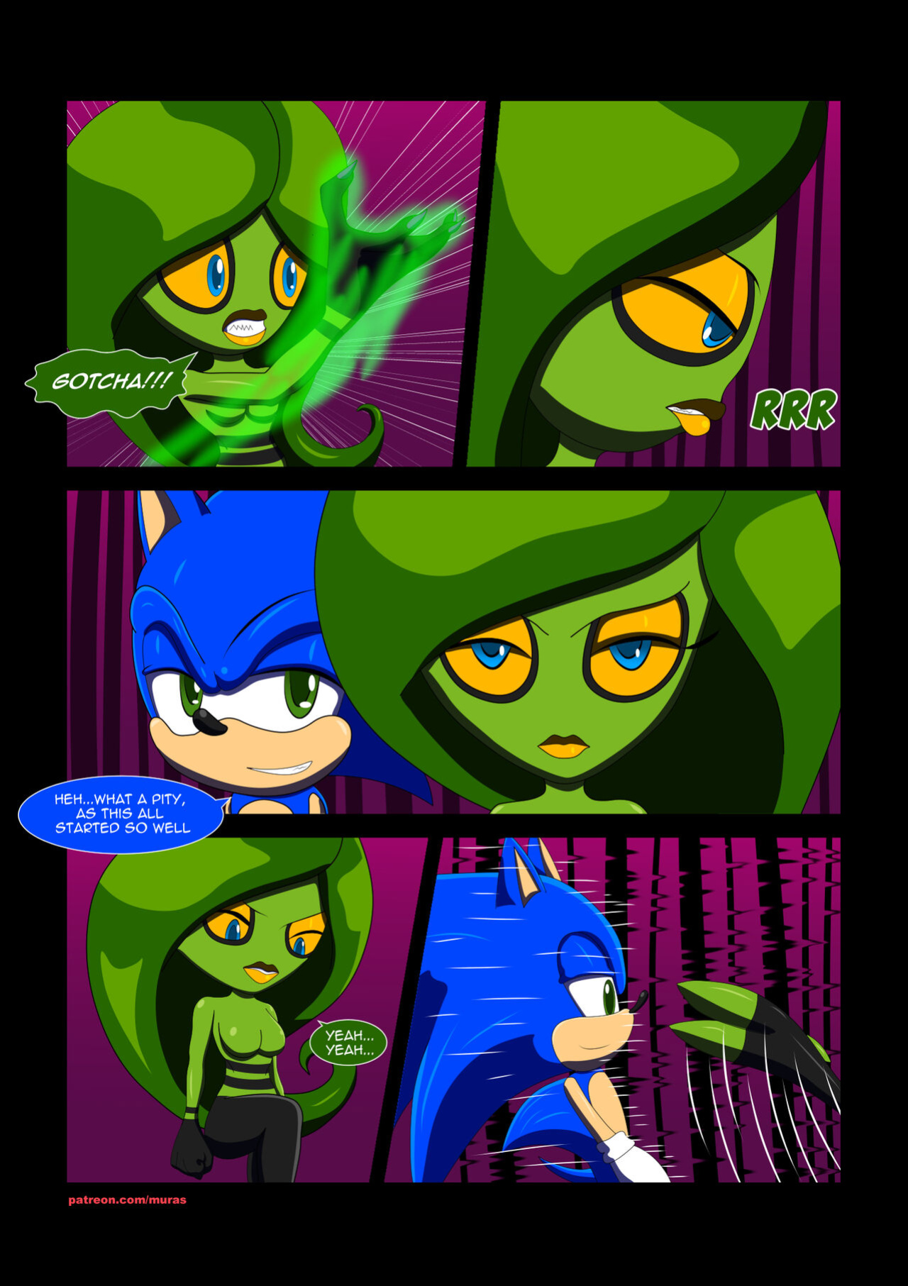 [Murasaki] Trap of Lust (Sonic The Hedgehog)