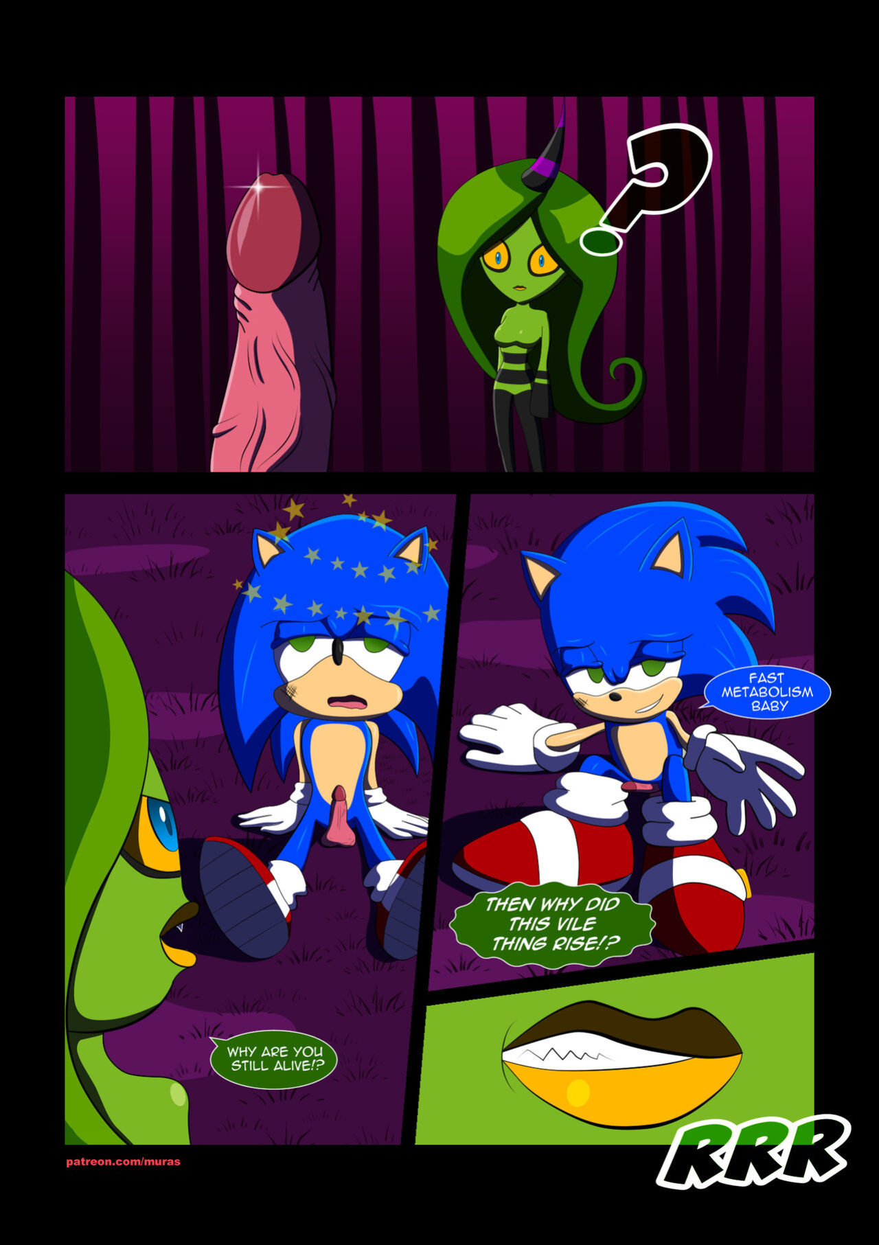 [Murasaki] Trap of Lust (Sonic The Hedgehog)