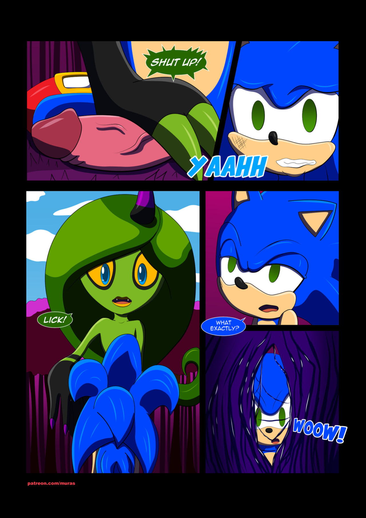 [Murasaki] Trap of Lust (Sonic The Hedgehog)