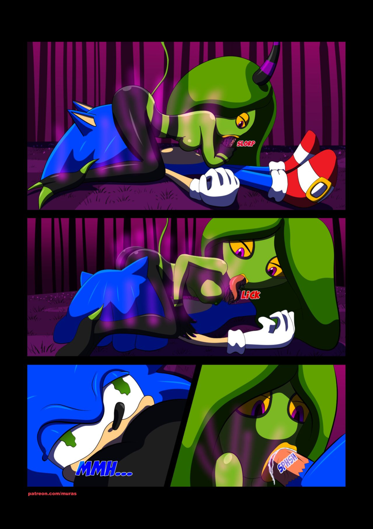 [Murasaki] Trap of Lust (Sonic The Hedgehog)