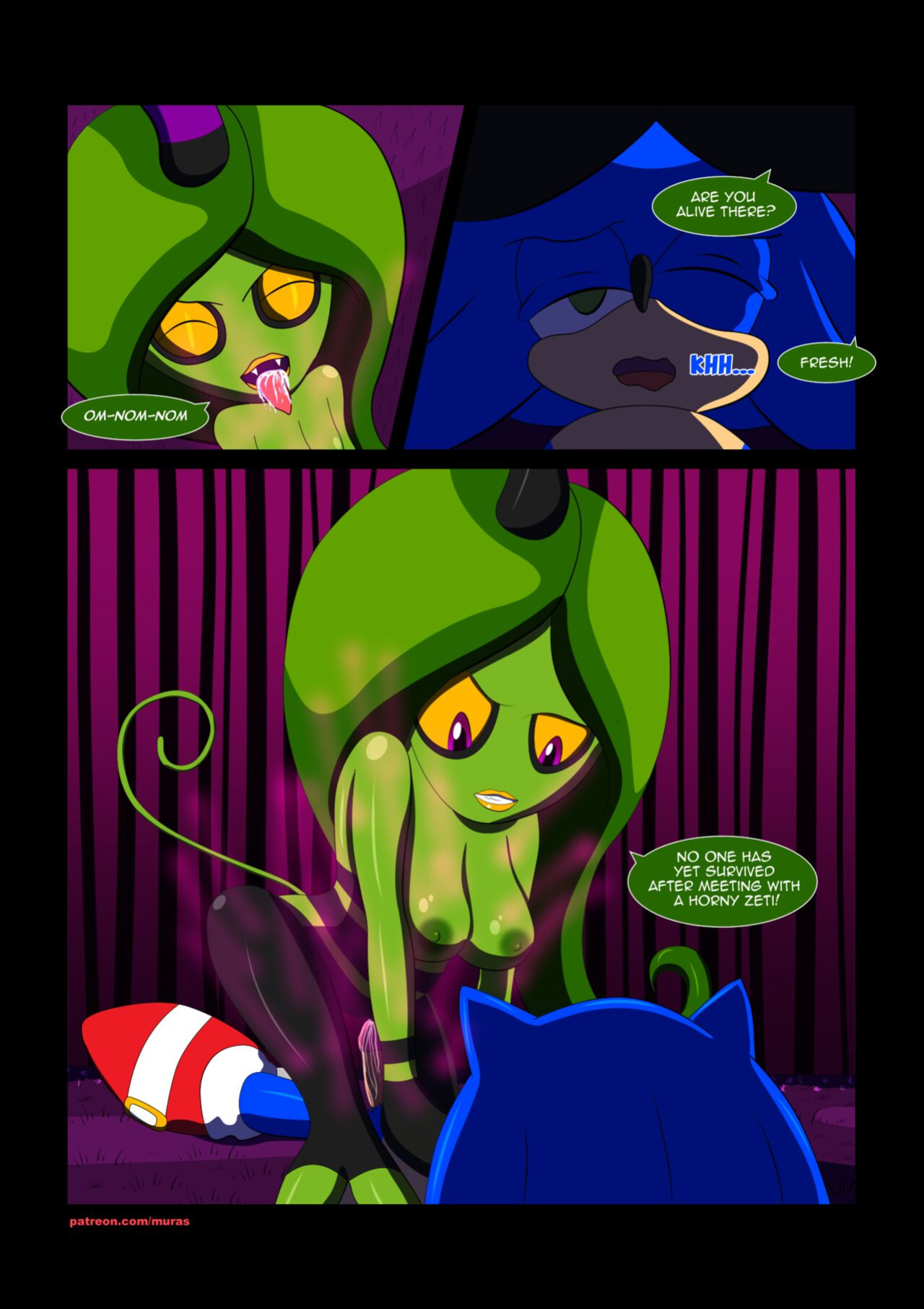 [Murasaki] Trap of Lust (Sonic The Hedgehog)