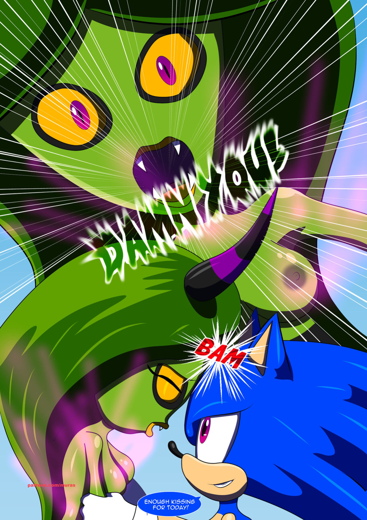 [Murasaki] Trap of Lust (Sonic The Hedgehog)
