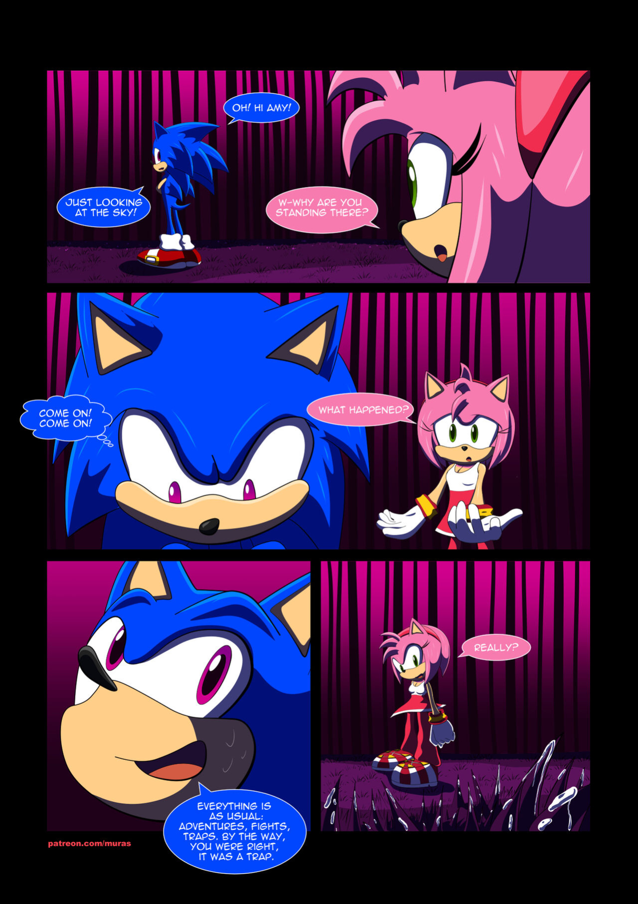 [Murasaki] Trap of Lust (Sonic The Hedgehog)