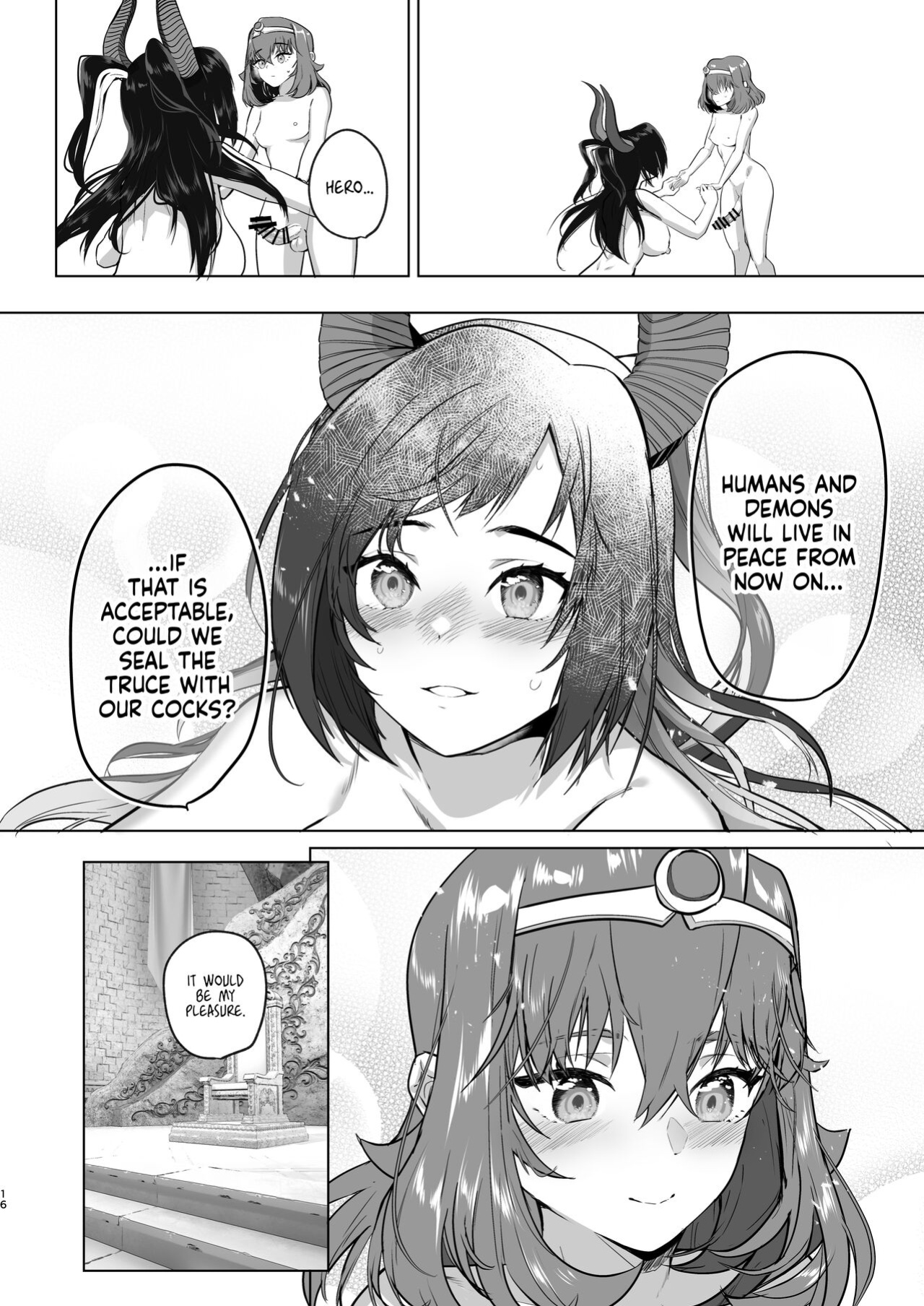 [Raise wa Futanari Bishoujo (orion)] That Time I Was Reborn as a FUTANARI Heroine in Another World 3 [head empty]