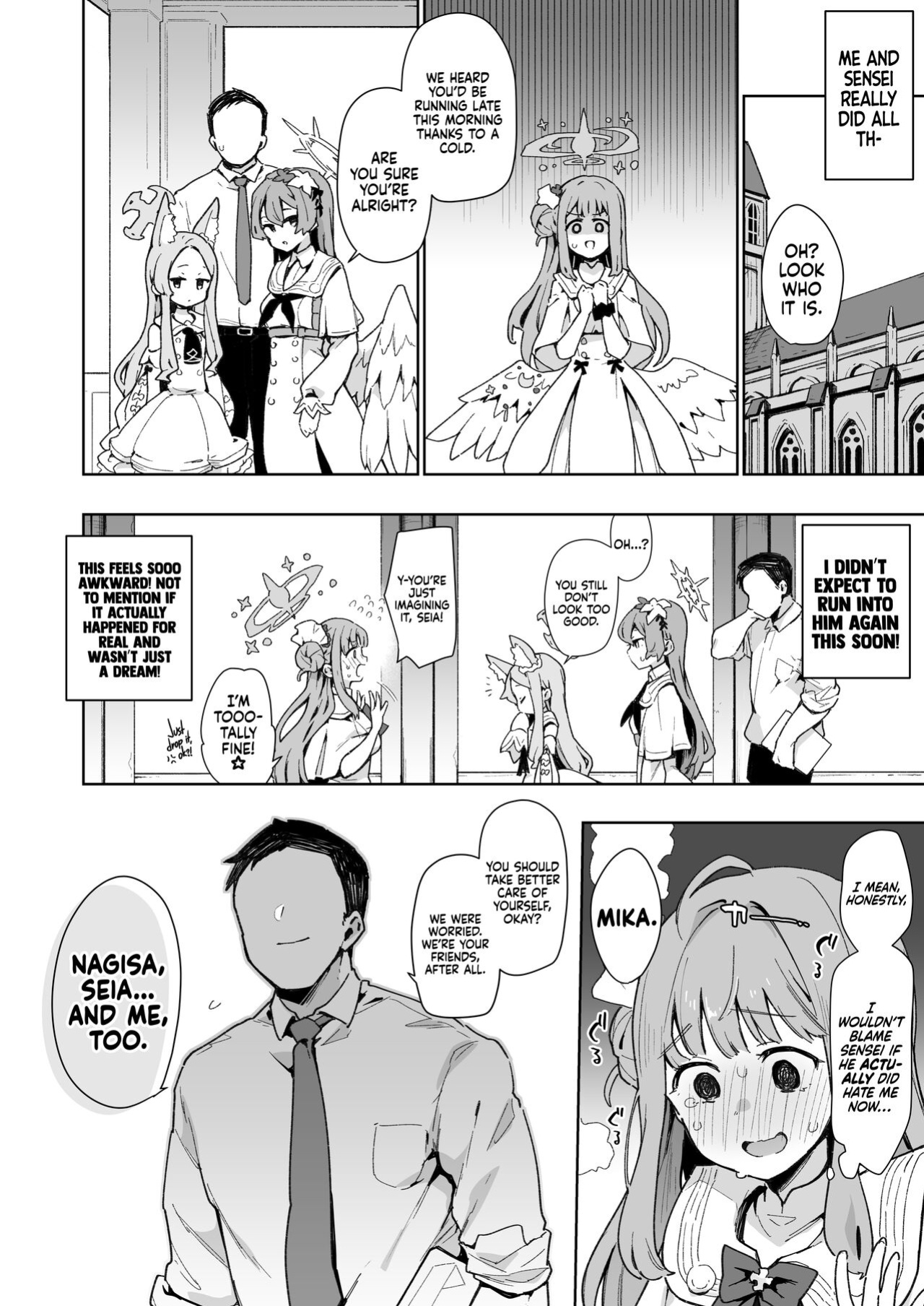 [Inbou no Teikoku (IN-KA of the Dead)] Waruiko Mika wa Oshiokisaretai | Mika Wants To Be Punished For Being A Bad Girl (Blue Archive) [head empty]