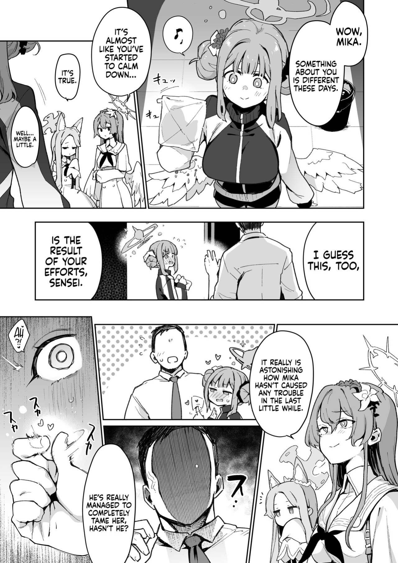 [Inbou no Teikoku (IN-KA of the Dead)] Waruiko Mika wa Oshiokisaretai | Mika Wants To Be Punished For Being A Bad Girl (Blue Archive) [head empty]