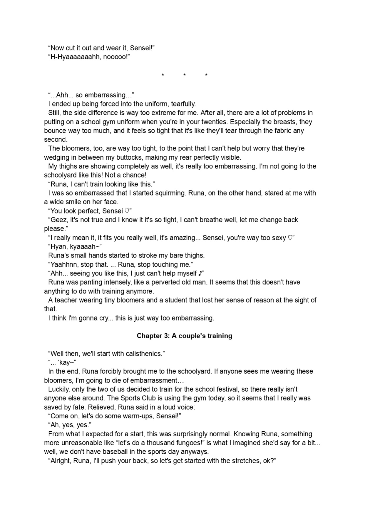 [LUMINOCITY, Fuguriya (Peko)] Sono Hanabira ni Kuchizuke o - Couple’s Goal Tape! | A Kiss For The Petals - Crossing the Finish Line Together