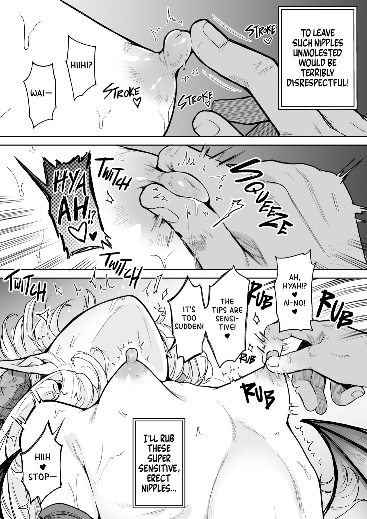 [Kanimura Hanten (Kanimura Ebio)] Negative Chippai Succubus ga Kita. | A Tiny Titty Negative Succubus Has Arrived
