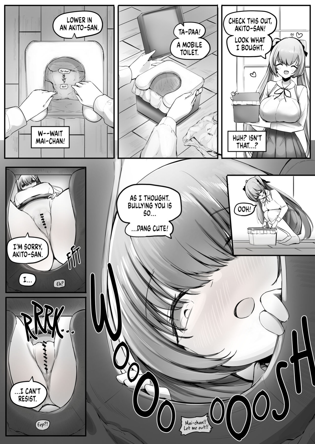 [marusyamo] The Girl Who Confines You In Panties And Assaults You With Smells 2