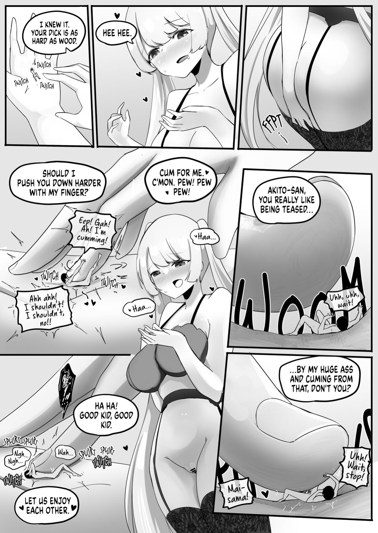 [marusyamo] The Girl Who Confines You In Panties And Assaults You With Smells 3