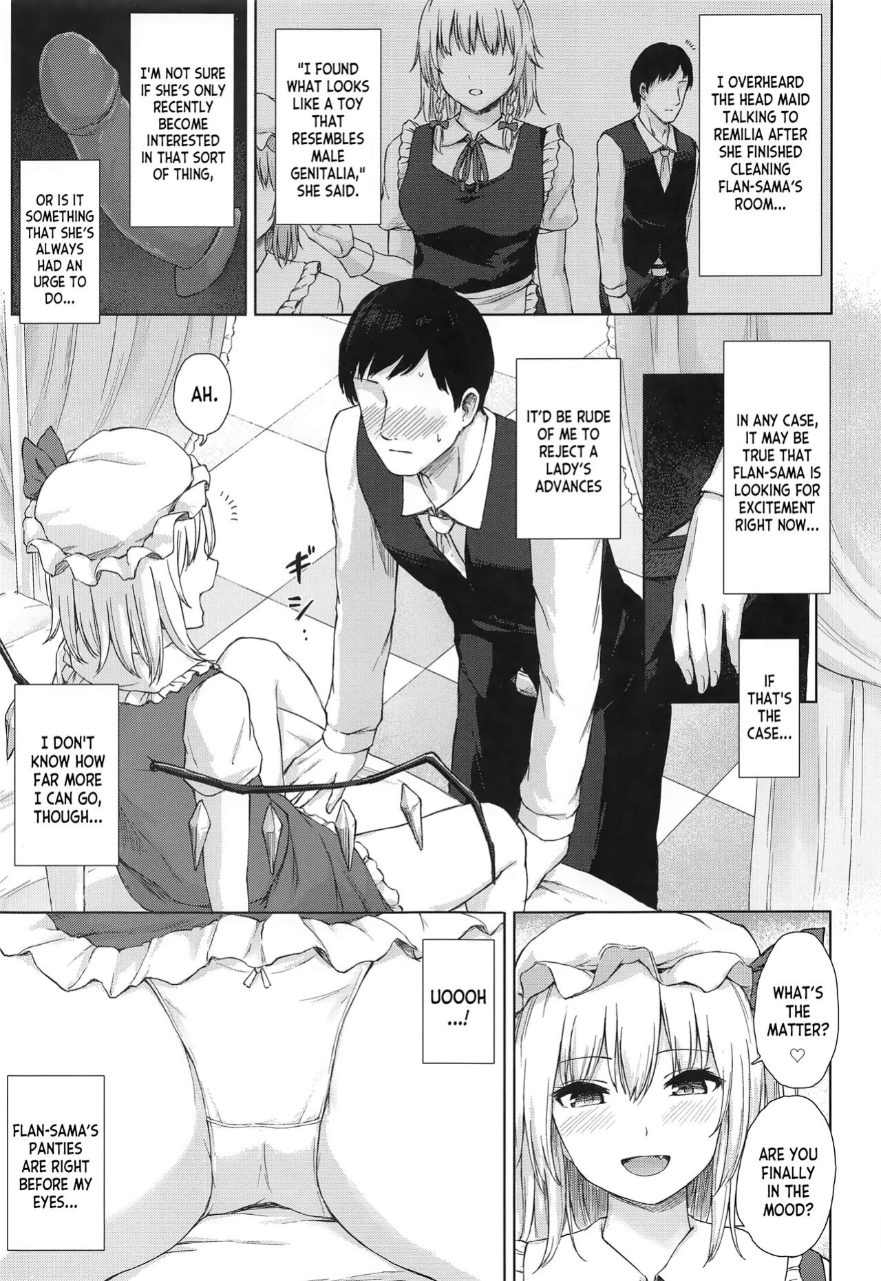 (Reitaisai 20) [Tekomenchi (Techi)] Namaiki Flan-chan no Seitai (Touhou Project) [desudesu]