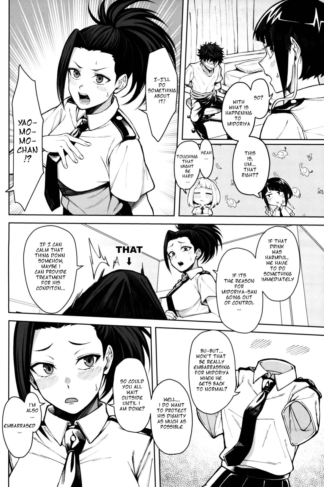 (C102) [cobalt green (Kobaji)] Take Care (My Hero Academia)[acpscanlations]