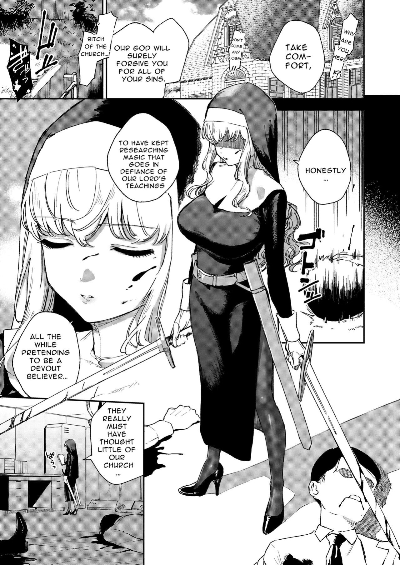 (C102) [Haraheridou (Herio)] Sister Margaret no Junan | The Passion Of Sister Margaret