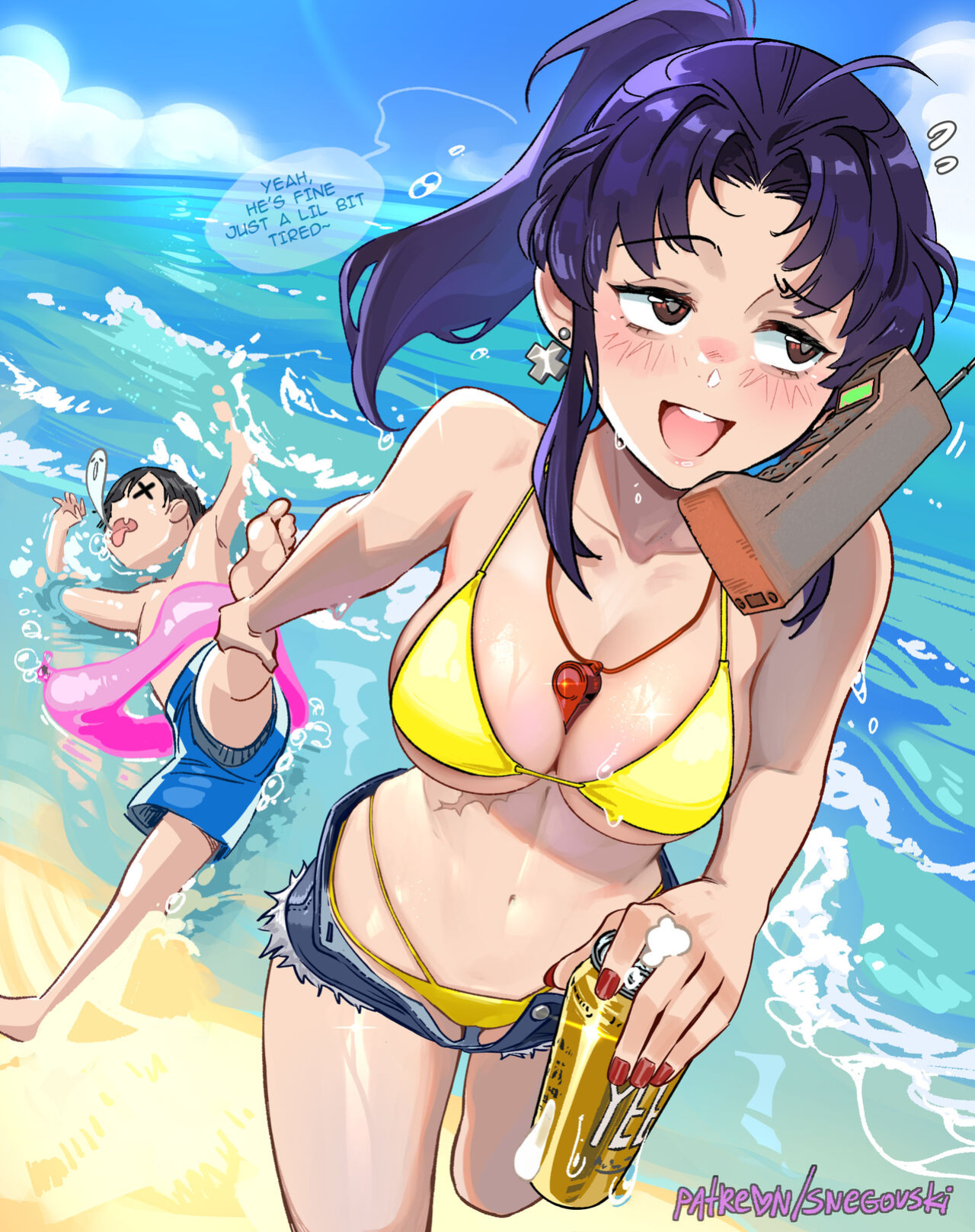 [Snegovski] Misato's Phone (Neon Genesis Evangelion)