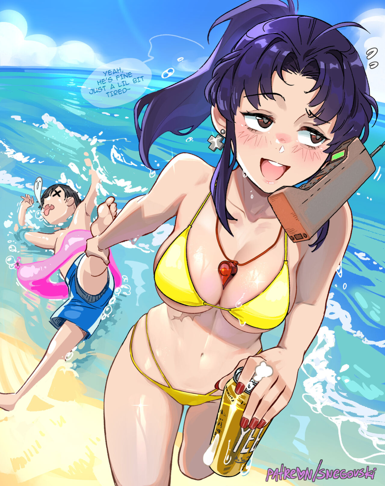 [Snegovski] Misato's Phone (Neon Genesis Evangelion)