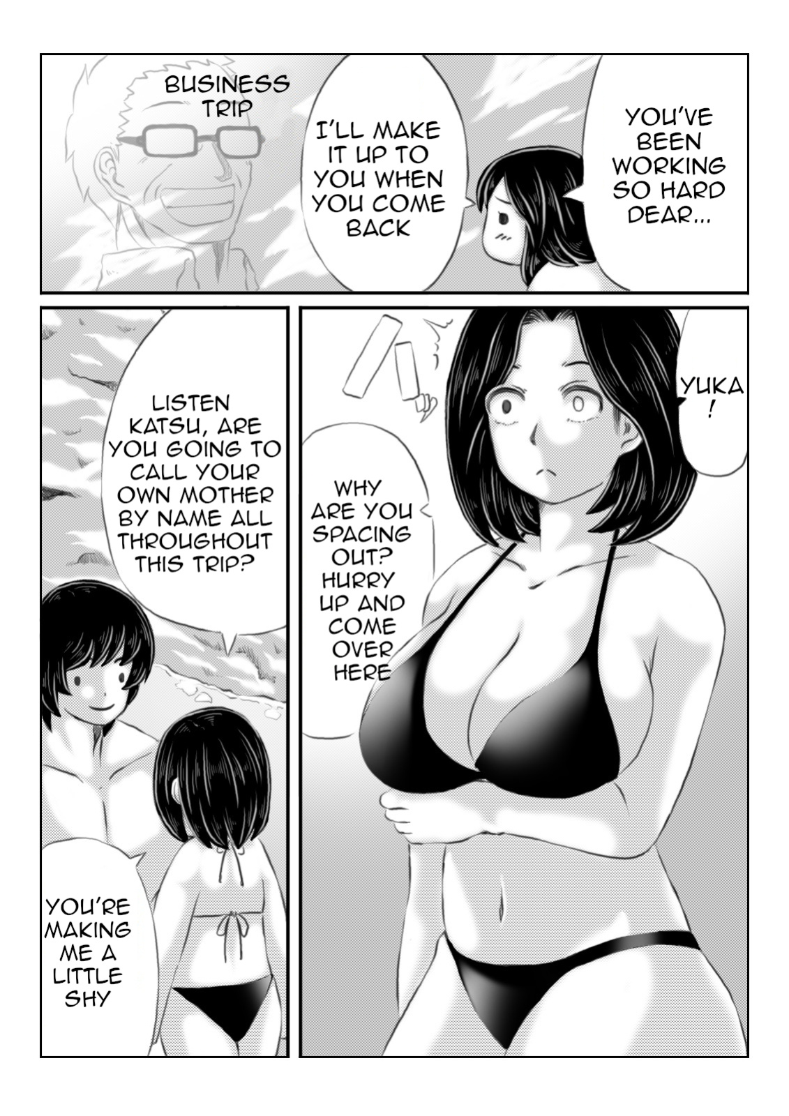 [Kirin Planet (Mankai Beesuke)] Haha to Moto Futoukou Musuko no Natsuyasumi | Mother and Her Truant Son on Summer Holidays [Amoskandy]